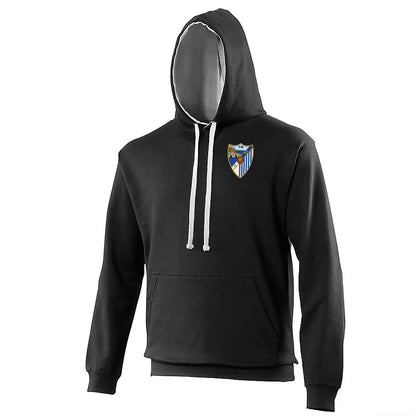 Retro Malaga 1948 Football Contrast Hoodie