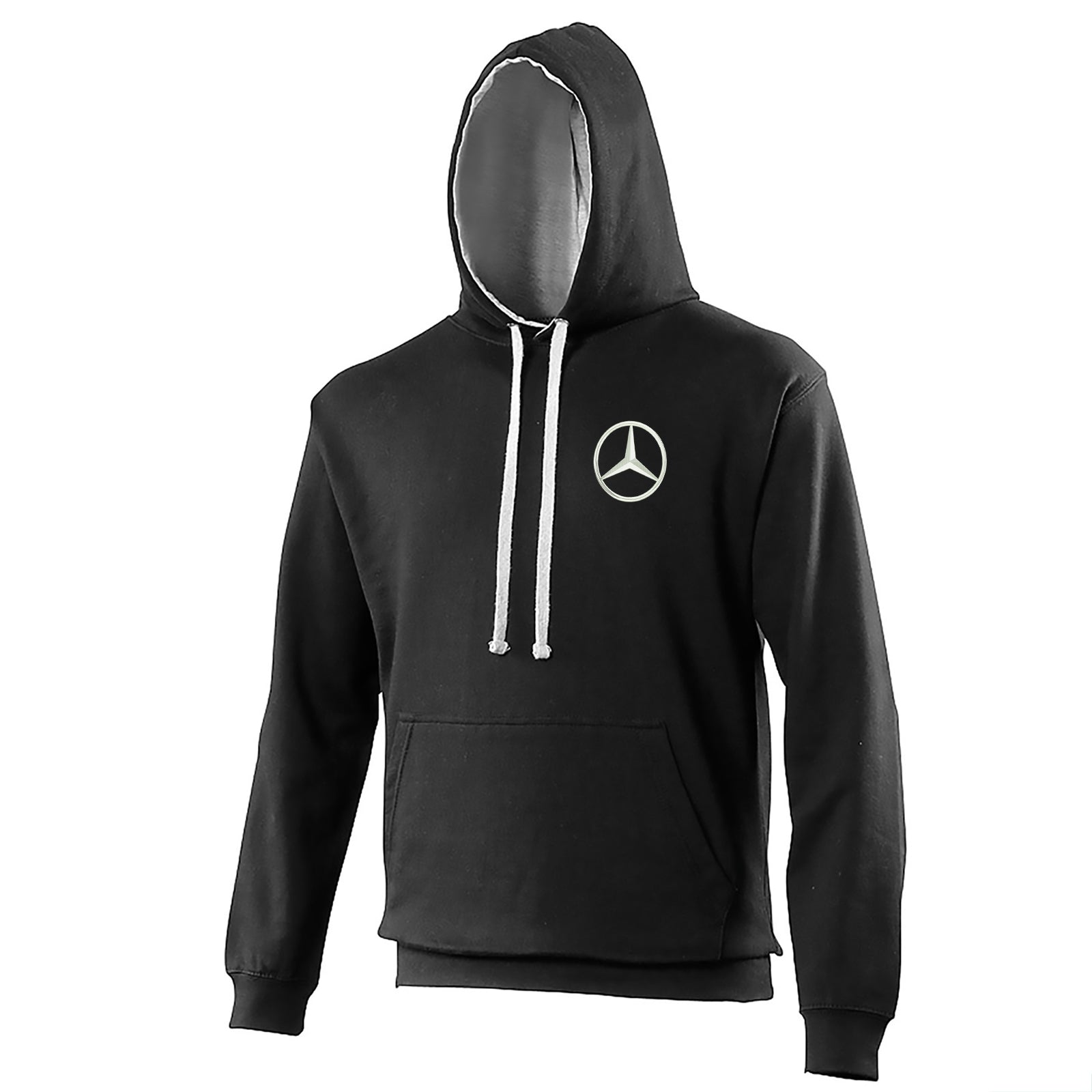 Mercedes Hoodie with Car Logo