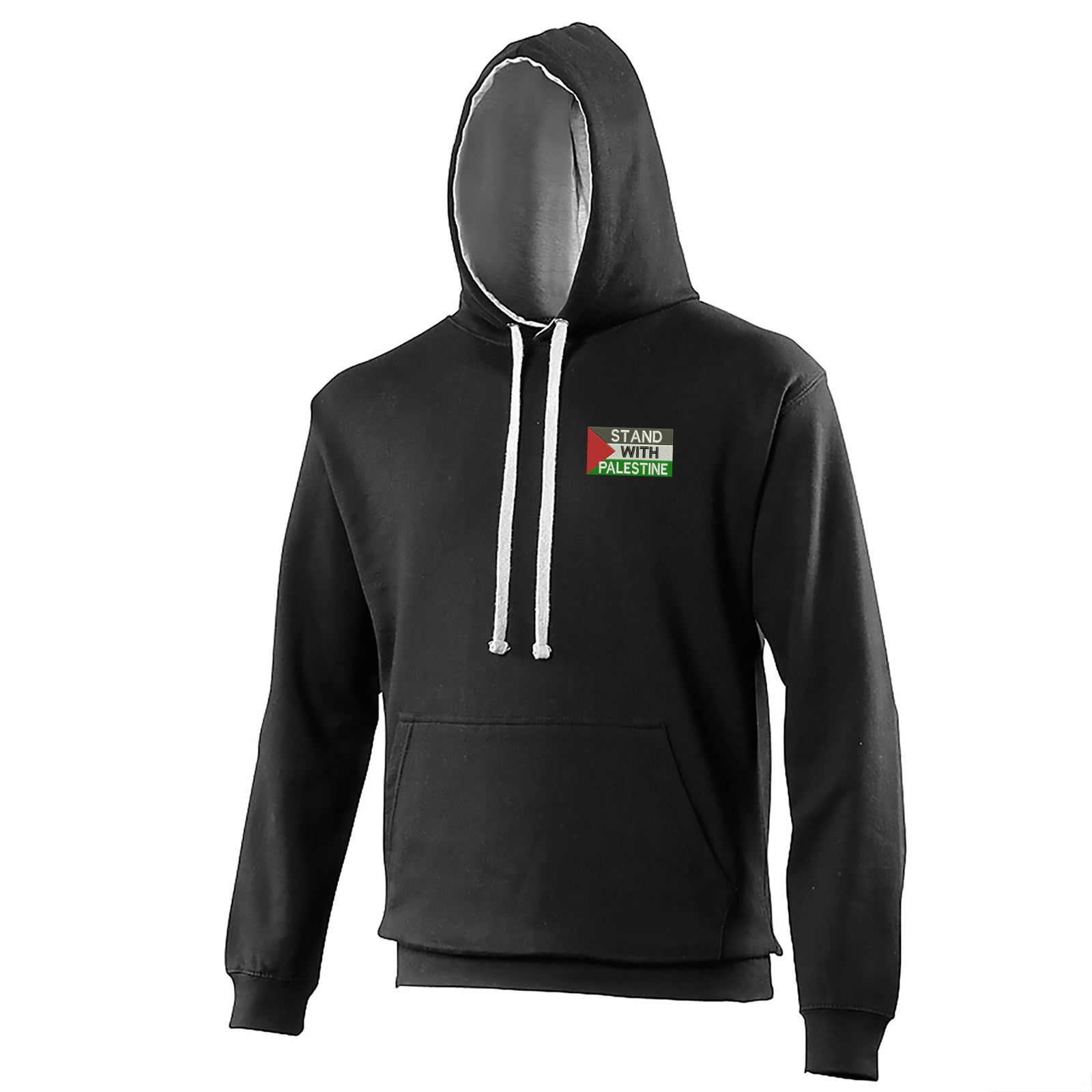 Palestine Hoodie Embroidered
