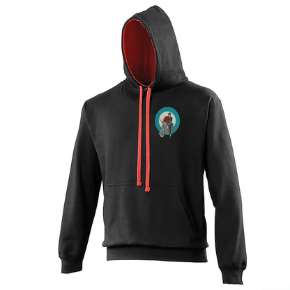 Retro MOD Scooter Contrast Hoodie