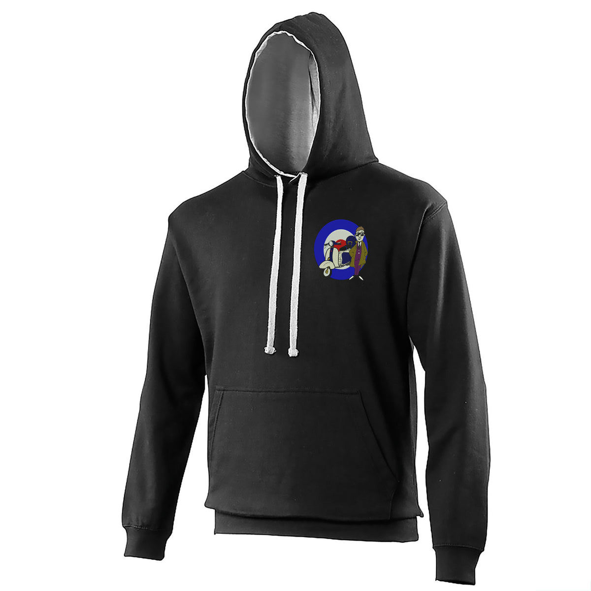 MOD Target Scooter Contrast Hoodie