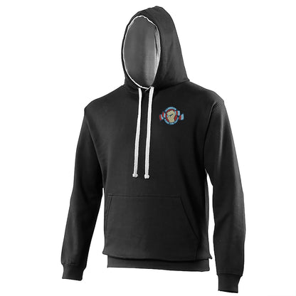 Hammers Keep The Faith Embroidered Contrast Hoodie