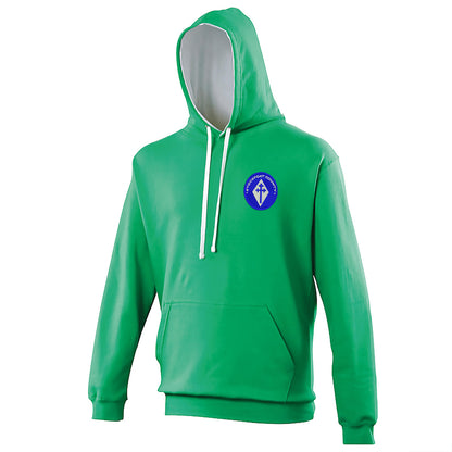 Retro Stockport 1978 Embroidered Contrast Hoodie