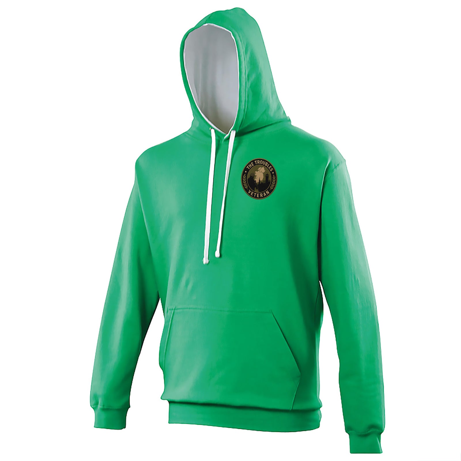 The Troubles Northern Ireland Contrast Hoodie 