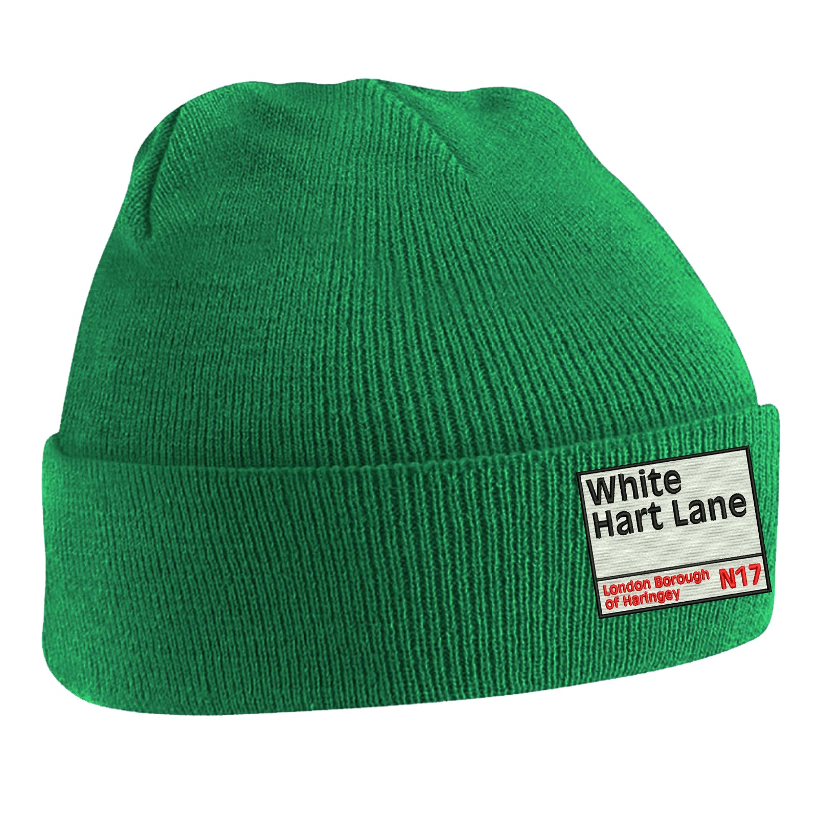 Retro White Hart Lane Beanie Hat