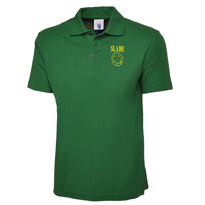 Classic Slade Nirvana Robbie Williams Polo Shirt