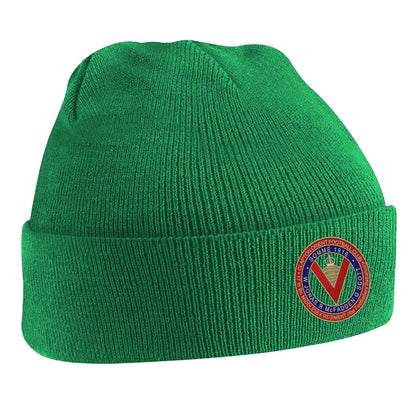 Retro Clapton Orient Somme Memorial Embroidered Beanie Hat