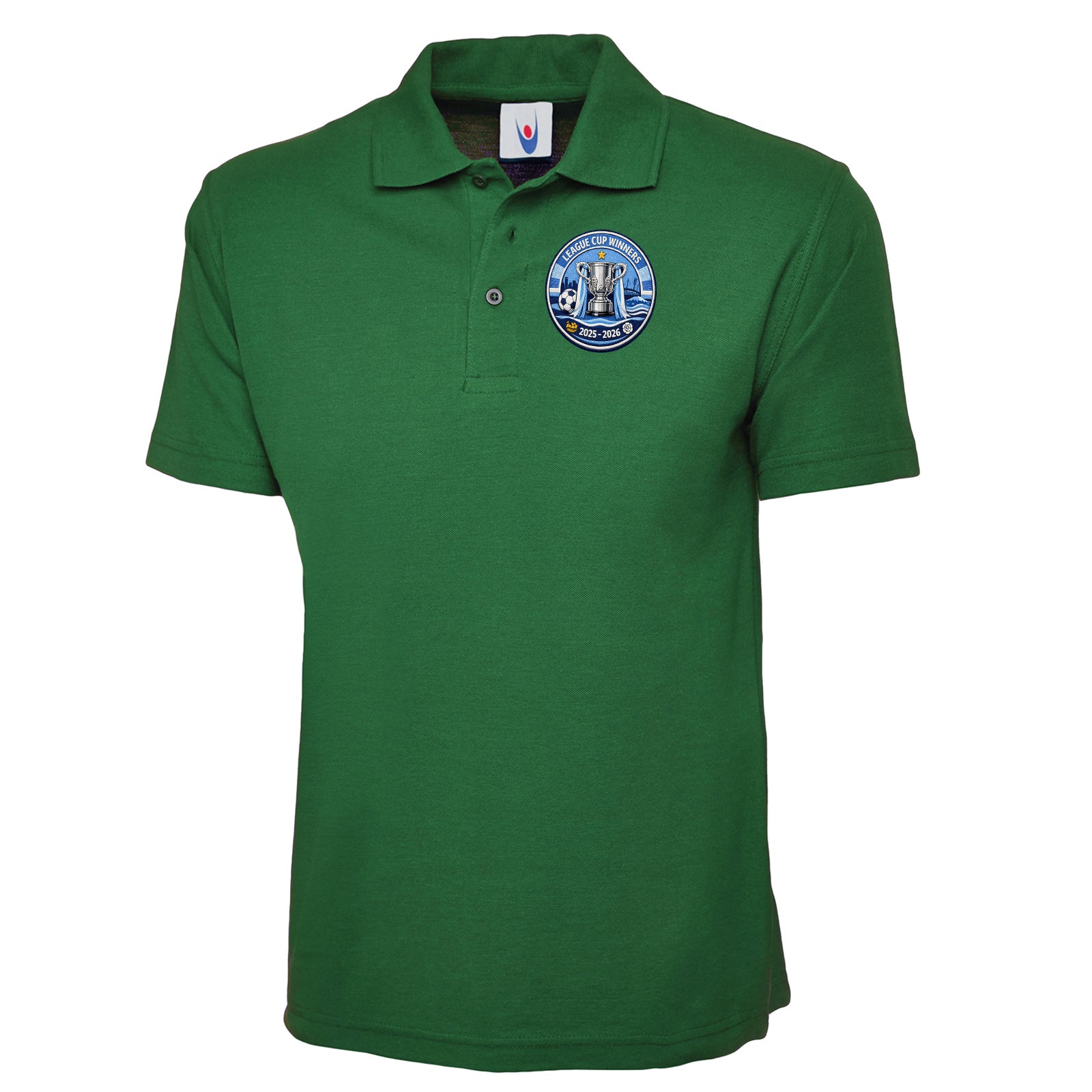 Man City League Cup Winners 2026 Polo Shirt