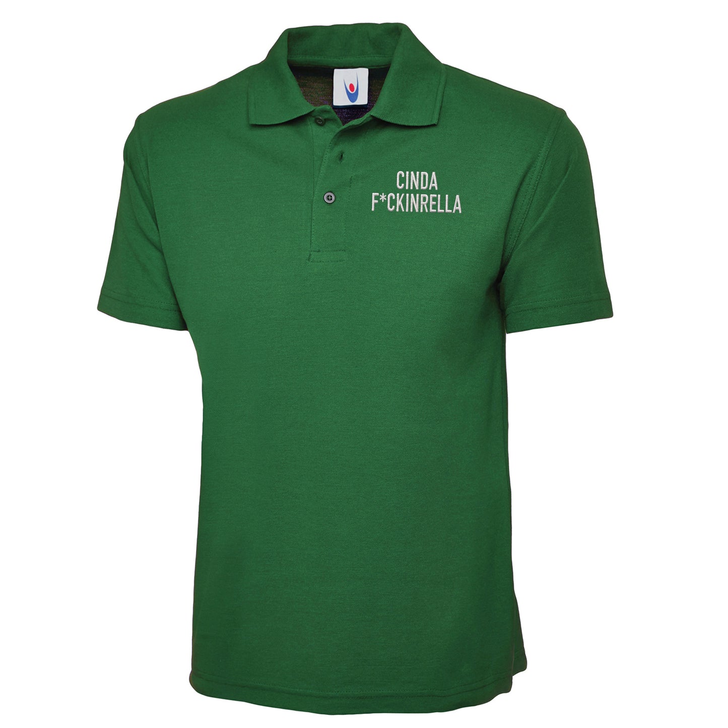Cinder Fckinrella Embroidered Classic Polo Shirt