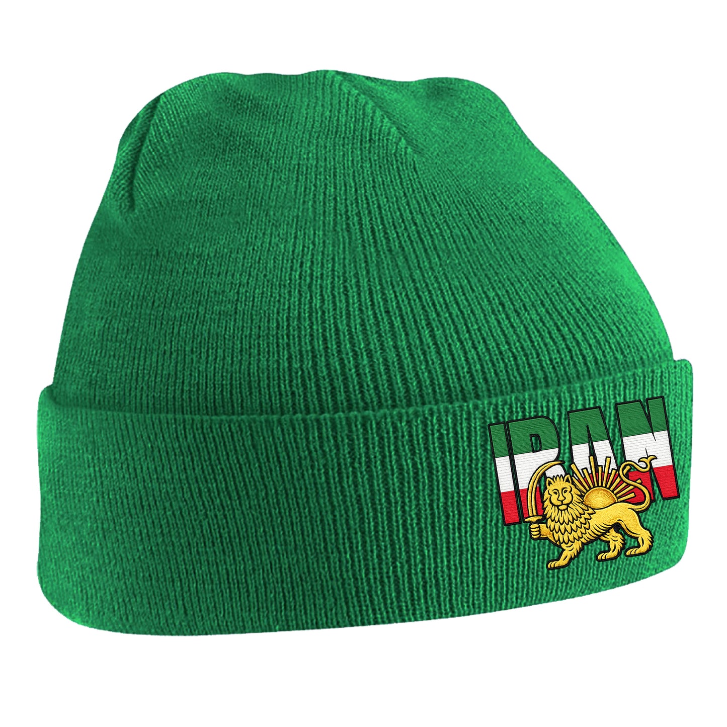Iran Flag Beanie Hat