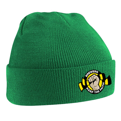 Milwaukee Brewers Embroidered Beanie Hat