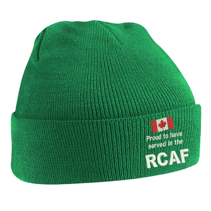 Proud to Have Served in The RCAF Beanie Hat