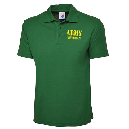 Army Veteran Polo Shirt 