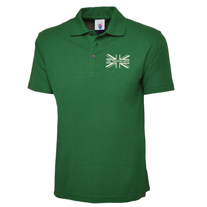 The Tractor Boys Union Jack Embroidered Classic Polo Shirt