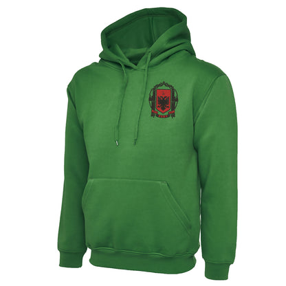 Retro Albania 1935 Embroidered Hoodie