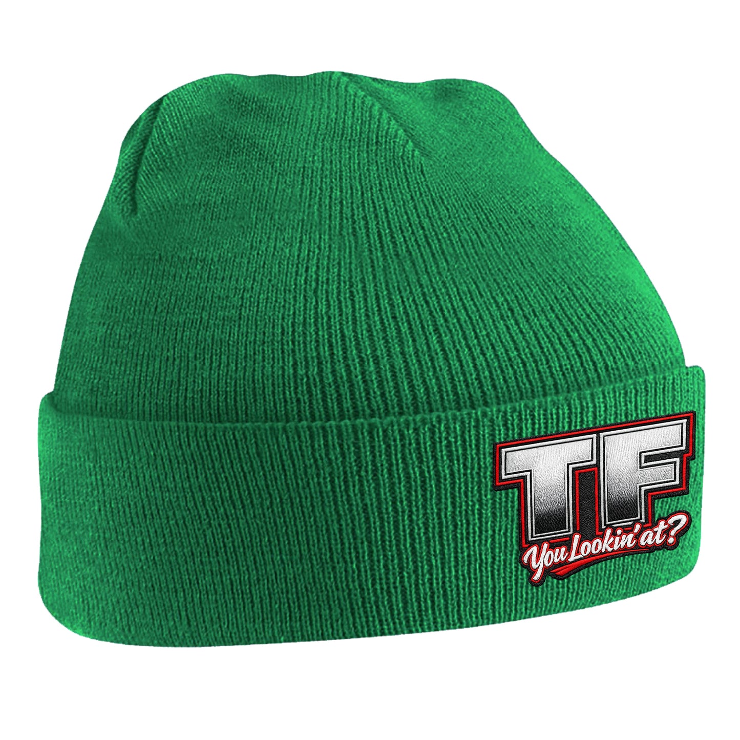 TF You Lookin’ at Beanie Hat
