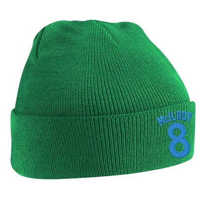 Jimmy McIlroy Burnley Football Beanie Hat 