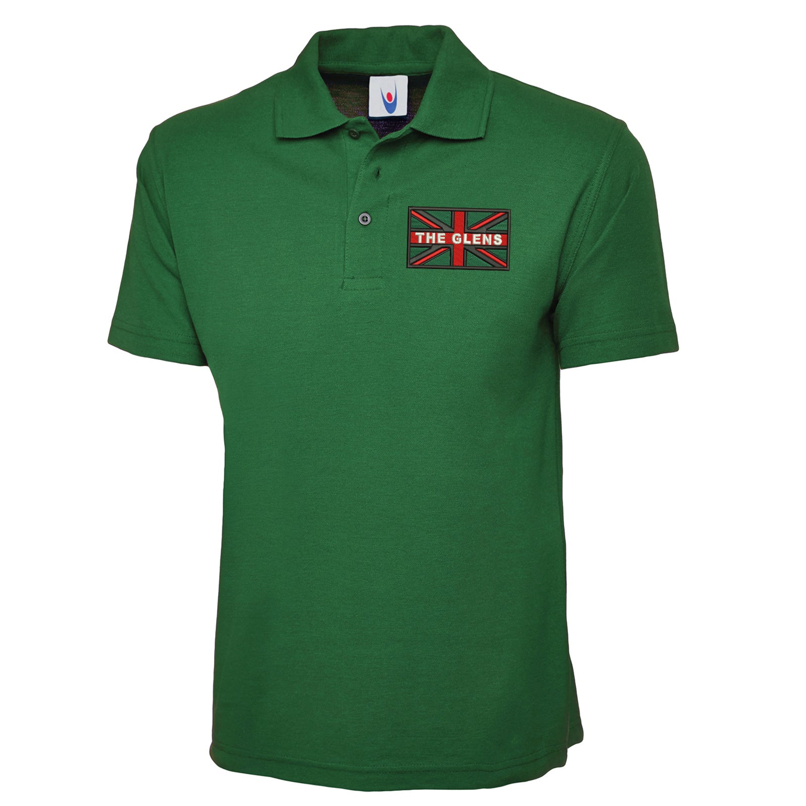 The Glens Coloured Union Jack Polo Shirt