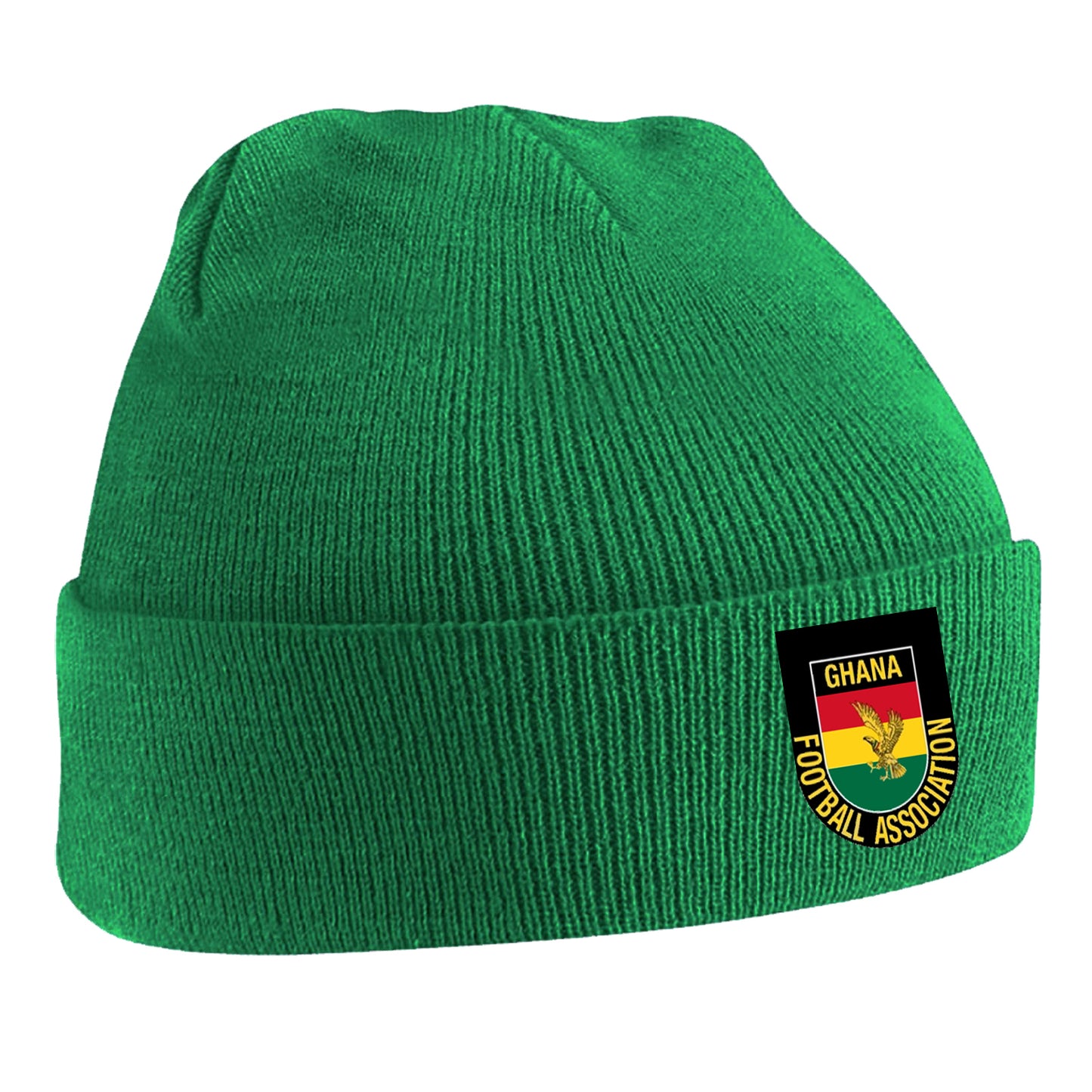 Retro Ghana 1966 Embroidered Beanie Hat