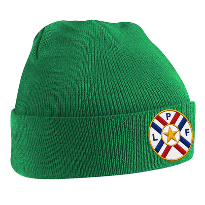 Classic Paraguay Football Beanie Hat 