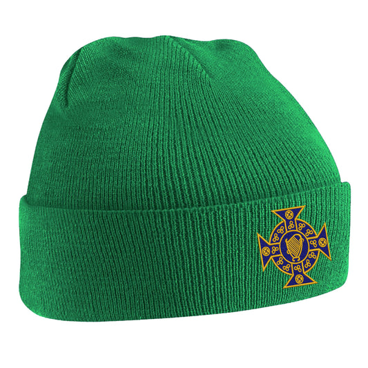 Retro Northern Ireland 1882 Embroidered Beanie Hat