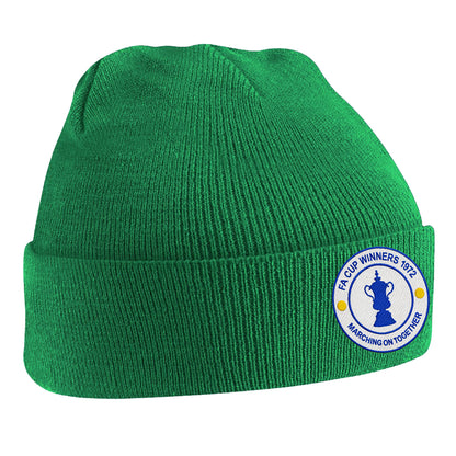 Old School Leeds United Beanie Hat