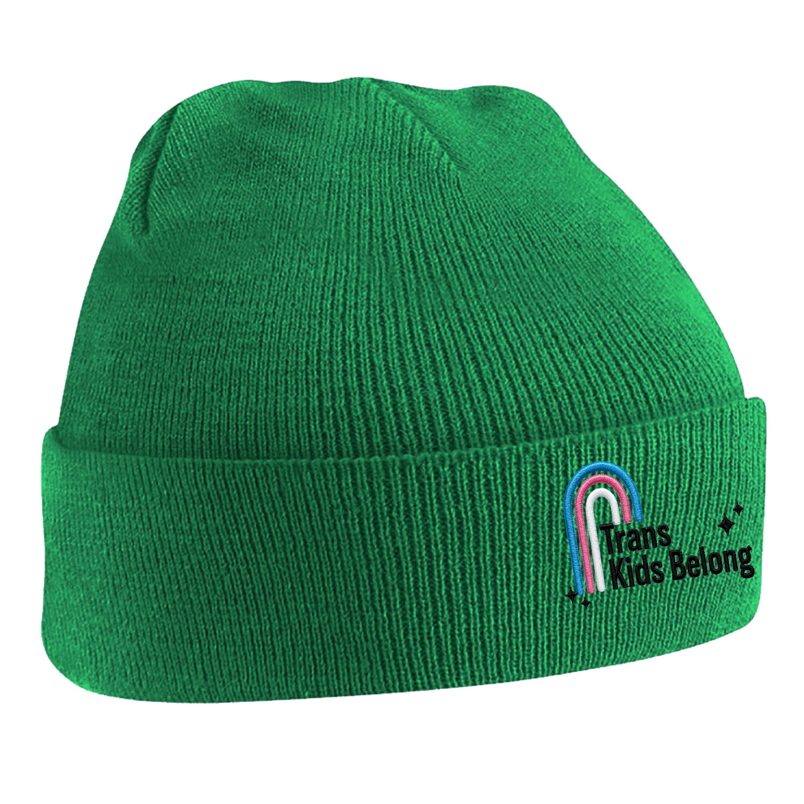 Trans Kids Belong Beanie Hat