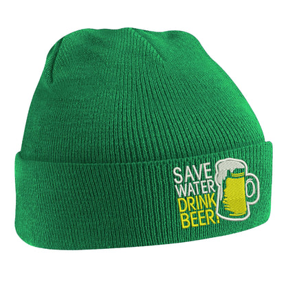 Save Water Drink Beer Hat