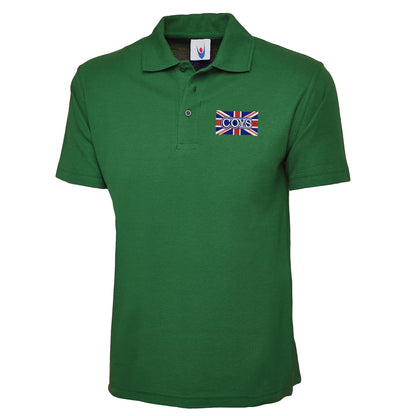 COYS Union Jack Embroidered Classic Polo Shirt