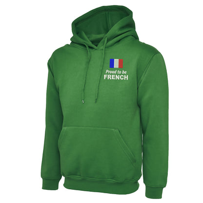 Proud to be French Embroidered Classic Hoodie
