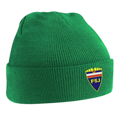 Retro Yugoslavia 1945 Embroidered Beanie Hat