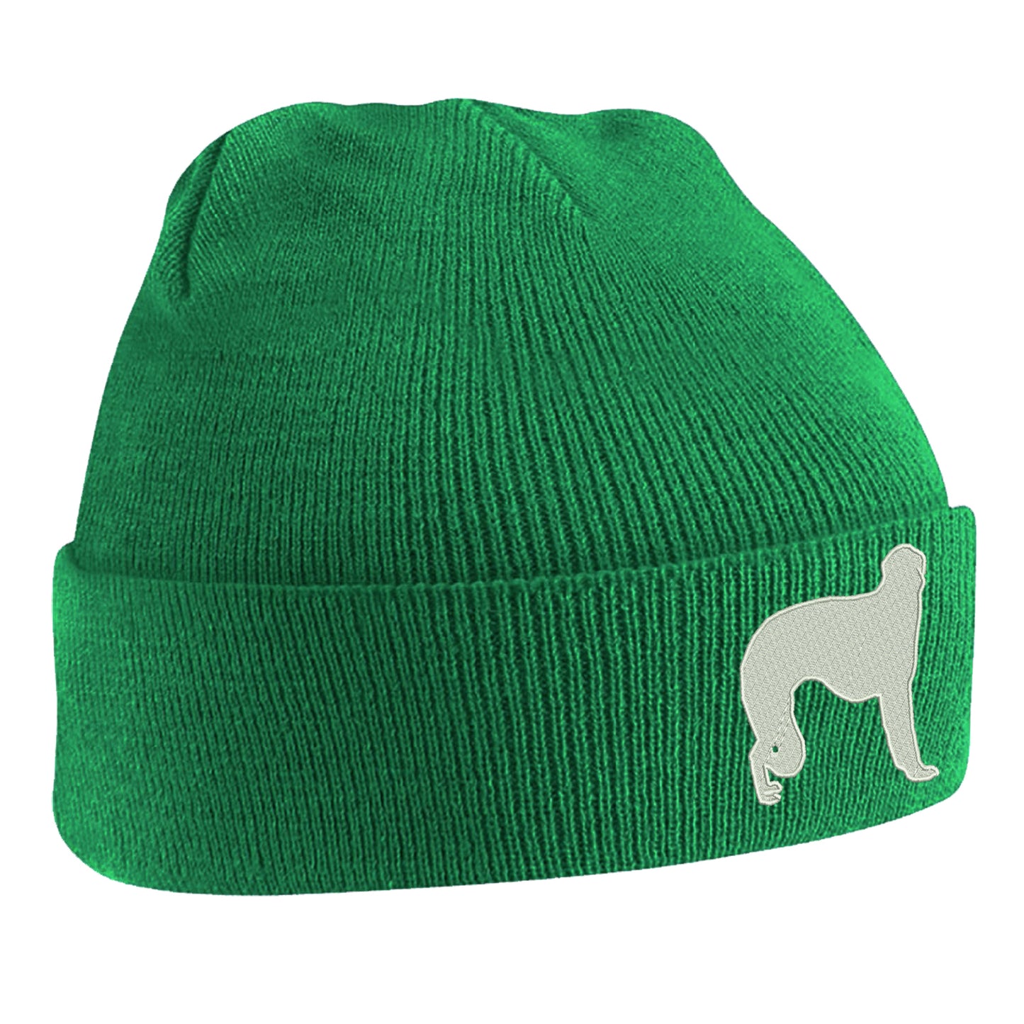 Borzoi Embroidered Beanie Hat