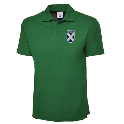 Coatbridge Flag of Scotland Shield Classic Polo Shirt
