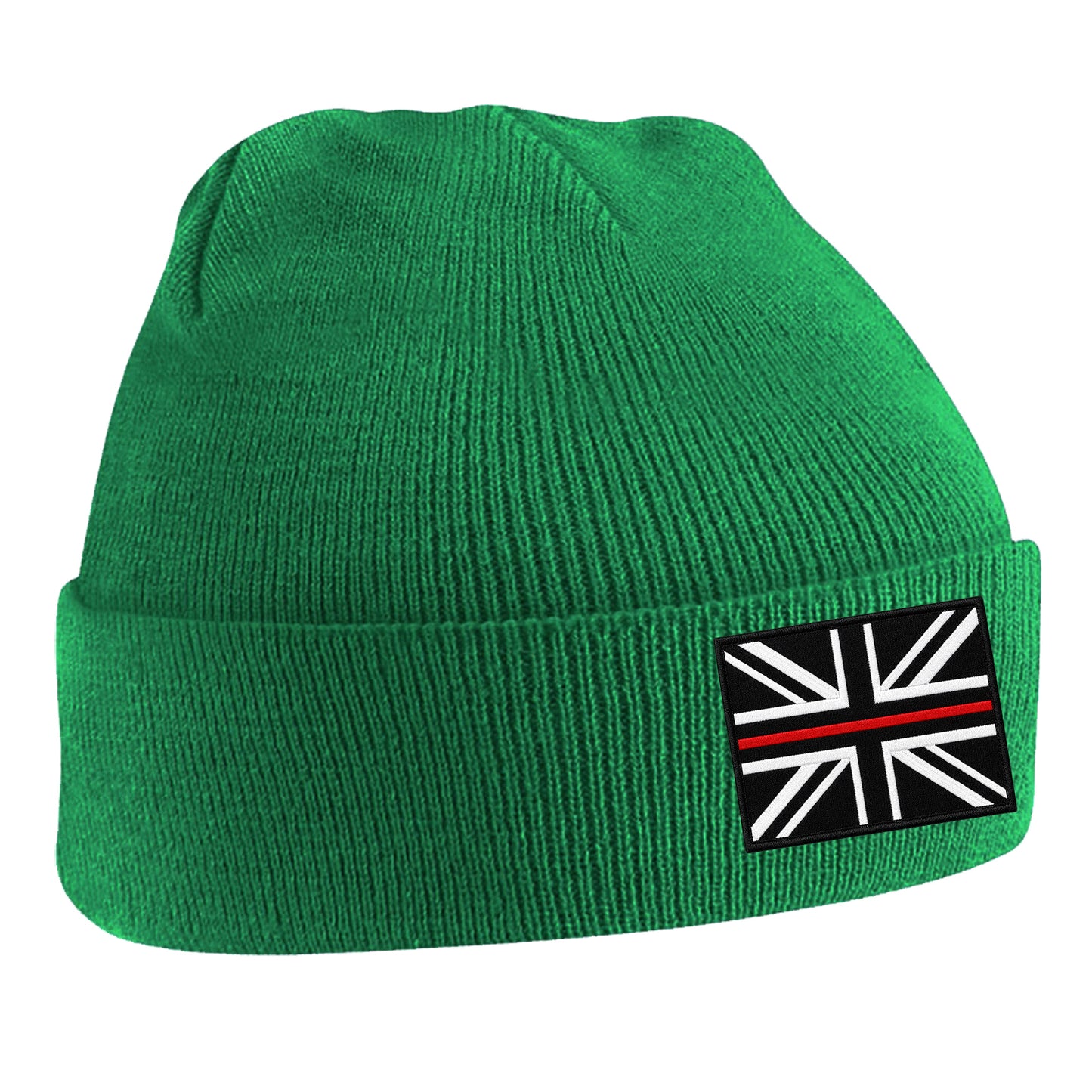 Thin Red Line Union Jack Beanie Hat