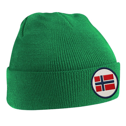 Norway Football Beanie Hat 