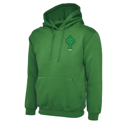 Retro Celtic 1888 Embroidered Classic Hoodie
