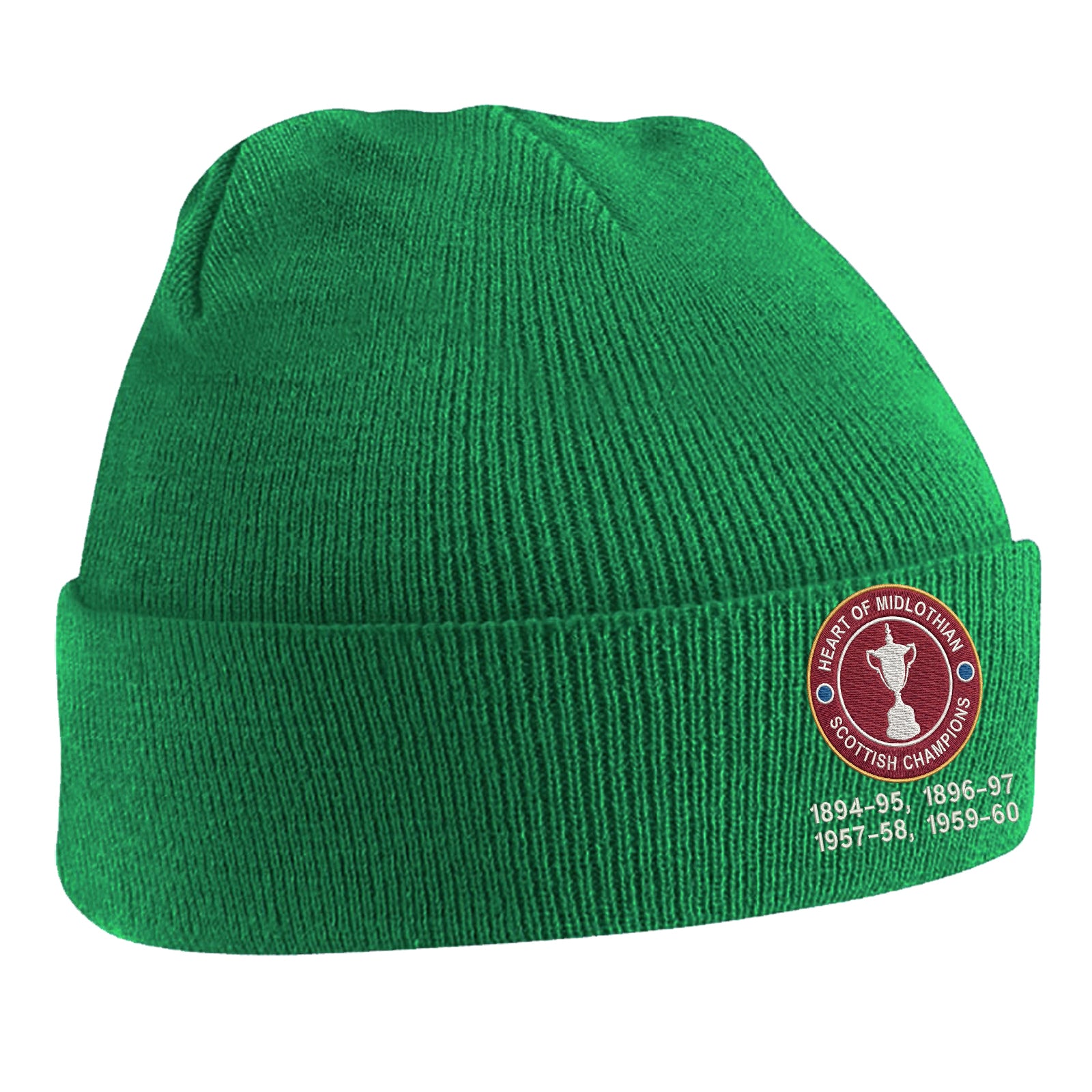 Hearts Scottish Champions Football Beanie Hat