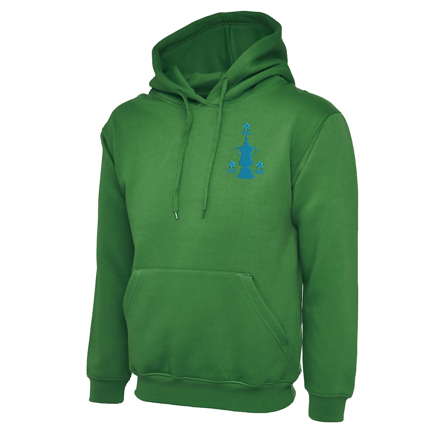 Retro West Ham Three Time Cup Winners Embroidered Hoodie