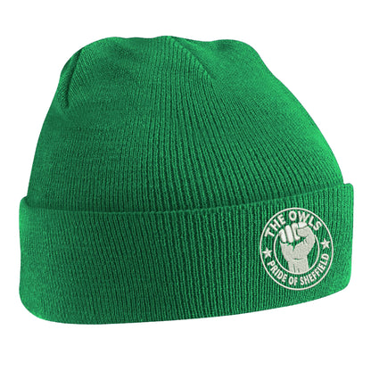 The Owls Pride of Sheffield Embroidered Beanie Hat