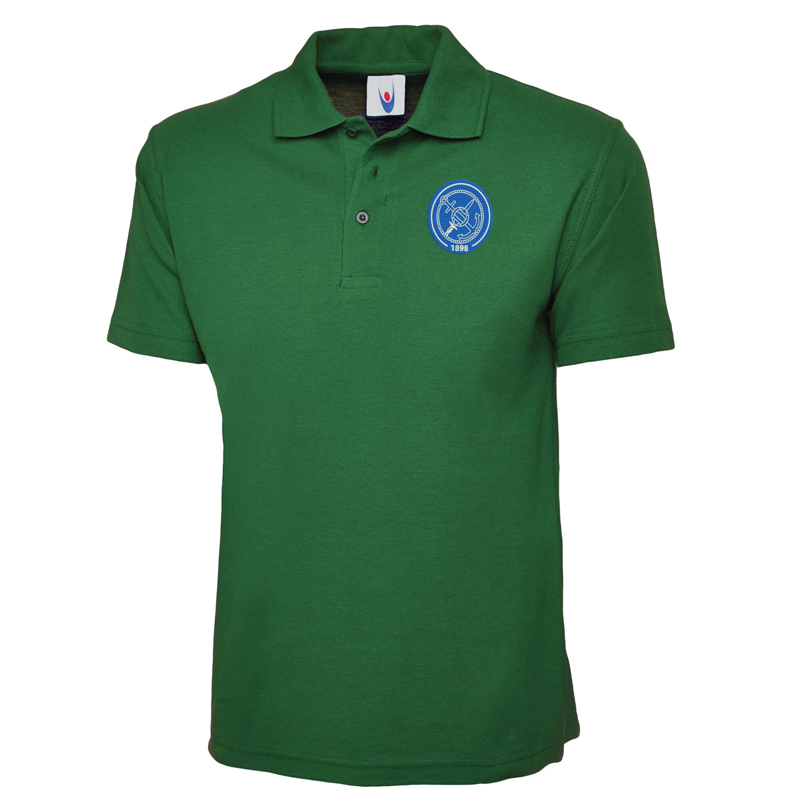 Retro Portsmouth Football Polo Shirt