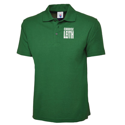Hibs FC Choose Leith Football Polo Shirt