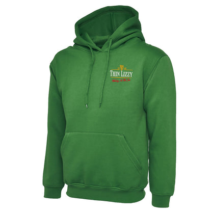 Thin Lizzy Whiskey in the Jar  Embroidered Classic Hoodie