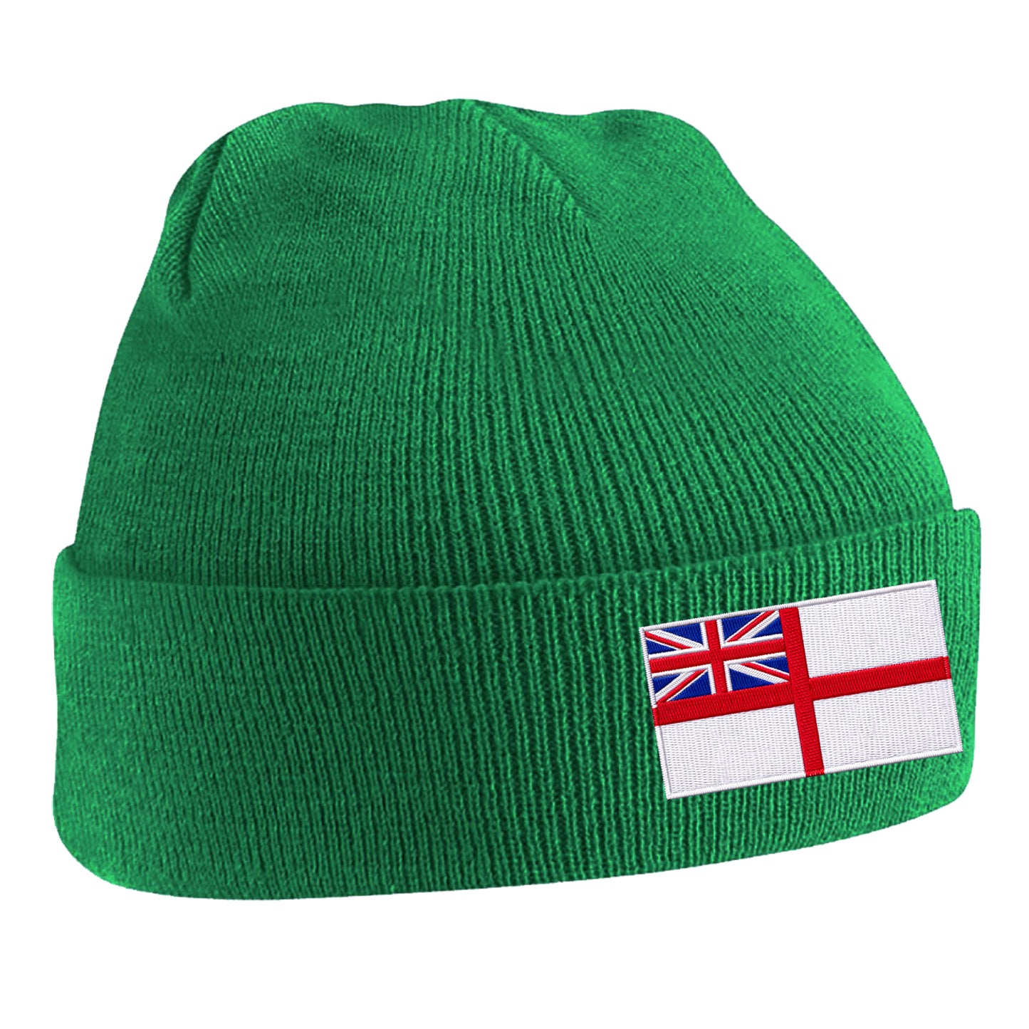 Royal Navy White Ensign Flag Beanie Hat