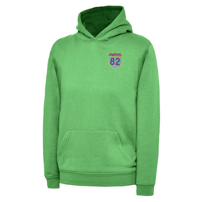 Retro Rotterdam 82 Embroidered Children's Hoodie