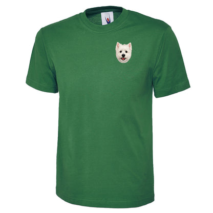 Westie Dog Face T-Shirt