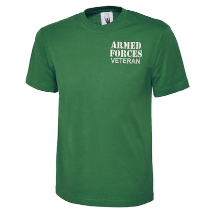 Armed Forces Veteran T Shirt