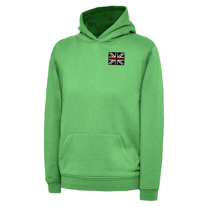 Children's Thin Red Line Union Jack Hoodie