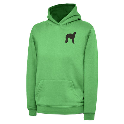 Borzoi Embroidered Children's Hoodie