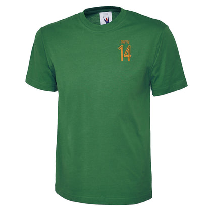 Cruyff 14 Embroidered Classic T-Shirt