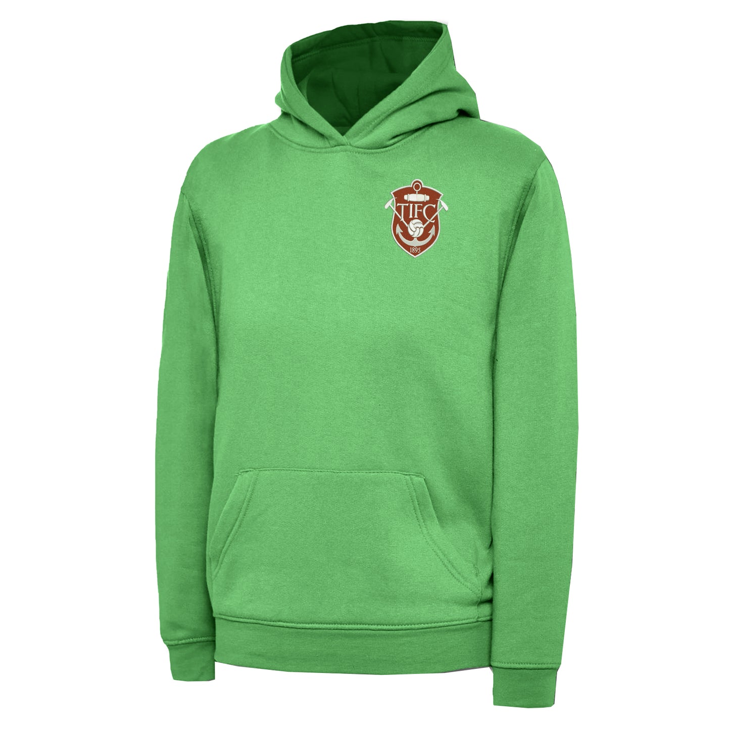 Retro Thames Ironworks FC Embroidered Children's Hoodie